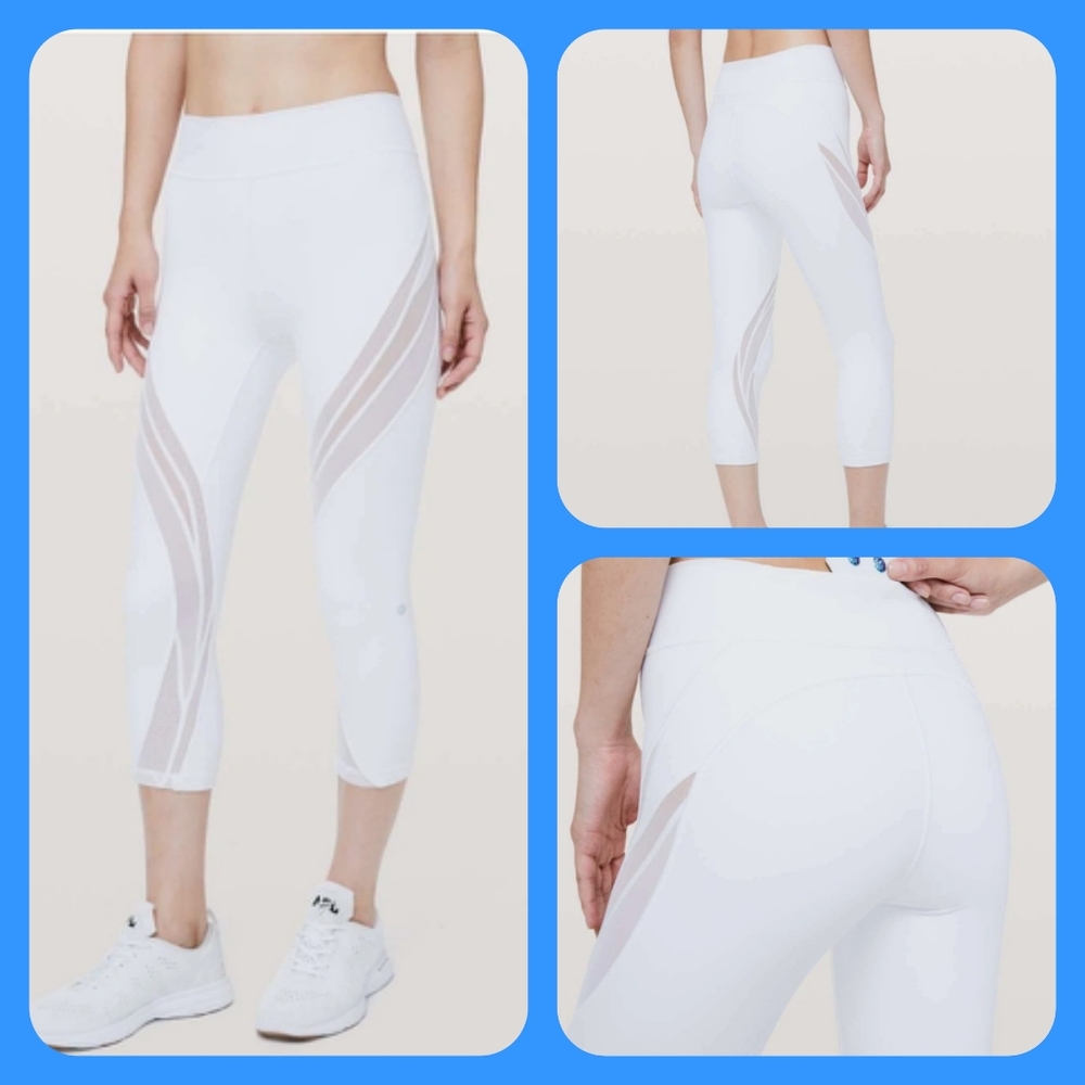 Lululemon Never Still Crops